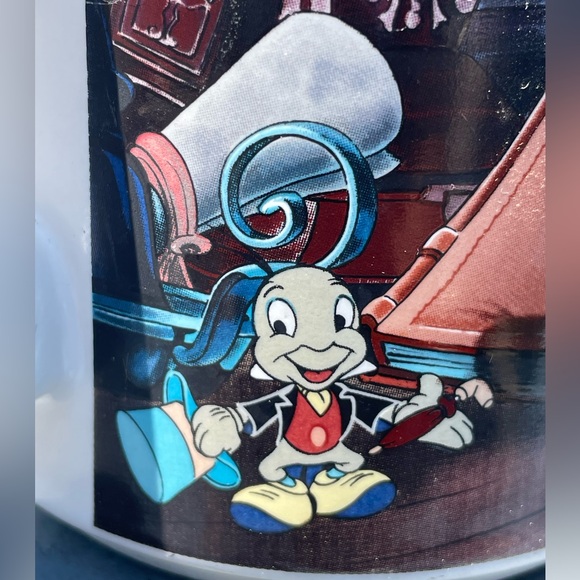 Disney Pinocchio Coffee Mug Made in Japan Vintage 1990’s. 3.5”x3.25” - Picture 4 of 9